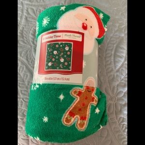 New Christmas Throw , 50” by 60”